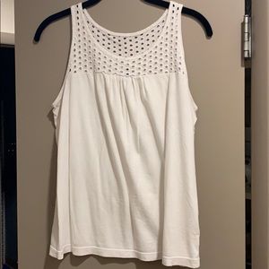 Old Navy Eyelet Tank Top